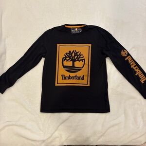 Timberland Men's Black Long Sleeve T-Shirt